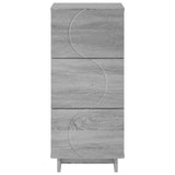 Sideboard Grey Sonoma 33.5 x 34.5 x 75 cm Engineered Wood 8011519