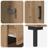 Highboard 2 pcs Artisan Oak 69.5 x 34 x 180 cm Engineered Wood 3415925