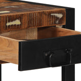 Side Table Multicolour 40x40x50 cm Solid Wood Reclaimed 4015942