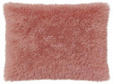 Cushion Cover 6 pcs HEERLEN Pink 80 x 80 cm PV Fleece 913730