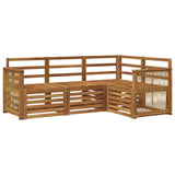 Sofa Sets 4 pcs Solid Acacia Wood 3384295