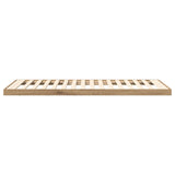 Floor Bed Frame Artisan Oak 90 x 200 cm Engineered Wood 893547