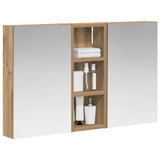 Bathroom Cabinet Set 3 pcs 80 x 10.5 x 50 cm Engineered wood 3403655