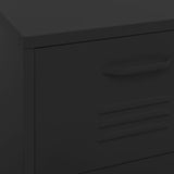 Storage Cabinet Black 42.5x35x101.5 cm Steel 336187