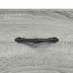 Highboard Grey Sonoma 69.5x34x180 cm Engineered Wood 3198183
