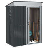 Garden Sheds Anthracite 137 x 81 x 180 cm Metal 42011291