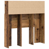 Headboard Cabinet Old Wood 100 x 19 x 103.5 cm Engineered Wood 879444