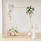 Wedding Arch Gold 150 x 49.5 x 200 cm Steel 42023040