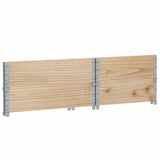 Garden Planter 80x60 cm Solid Wood Pine 3295839