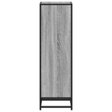 Book Cabinet Grey Sonoma 33.5x33x107.5 cm Engineered Wood 849157
