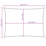 Sunshade Sail Oxford Fabric Rectangular 3x4.5 m Beige 135156