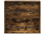 Magazine Rack 2 pcs Smoked Oak 60 x 12 x 70 cm Engineered Wood 890833