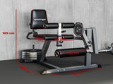 Seated Leg Extension and Curl Machine, Adjustable Leg Raise Machine and Curl Machine with Plate T3398P425075