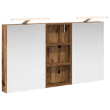 Bathroom Cabinet Set 3 pcs 110 x 10.5 x 60.5 cm Engineered wood 3403726