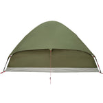 ZNTS Camping Tent Dome 4-Person Olive Green Waterproof 4009642