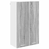 Hanging Cabinet Grey Sonoma 60 x 31 x 100 cm Engineered Wood 884359
