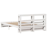 Bed Frame with Headboard without Mattress White 160x200 cm 3306000
