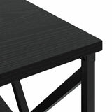 Bedside Cabinet with Drawer 2 pcs Black Oak 41.5 x 40.5 x 55 cm 859551