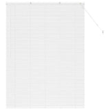 Venetian Blinds White 175 x 130 cm Aluminium 42006003
