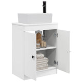 Bathroom Vanity with Sink White 54 x 35 x 83 cm Engineered Wood 890130