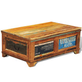 Coffee Table Multicolour Reclaimed wood Medium Rectangular 241092