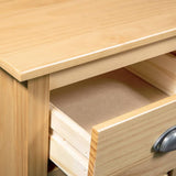 288911 Sideboard "Hill" 46x35x80 cm Solid Pine Wood