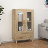 Highboard Sonoma Oak 70x31x115 cm Engineered Wood 812549