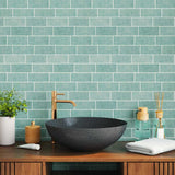 Decorative Stickers 20 pcs Grey Green 29 x 21 cm 42021246