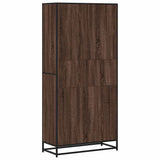Bookcase Brown Oak 80.5x35x170.5 cm Engineered Wood 3300859