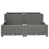 Raised Bed 80x80x38 cm Polypropylene 153301