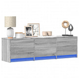 TV Cabinet Grey Sonoma 140 x 34 x 40 cm Engineered Wood 8006560