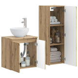 Bathroom Furniture Set 2 pcs Artisan Oak 33 x 34.5 x 100 cm 3406122