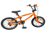 BMX Bike 18 Inches for 7-10 Years Old Orange 42009723