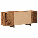 TV Cabinet Old Wood 130x35x50 cm Engineered Wood 856788