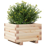 ZNTS Garden Planter 40x40x26.5 cm Solid Wood Pine 847288