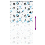 Shower Roller Blind with Cassette 140x240 cm Fabric Width 136 cm 4014950