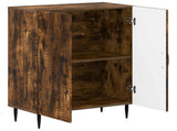 Bathroom Storage Cainet HAARLEM Smoked Oak 59.5 x 31 x 80 cm 896840