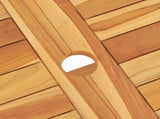 Garden Dining Set Teak Solid teak wood Foldable 3155004