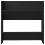 Wall Shoe Cabinets 4 pcs Black 60x18x60 cm Engineered Wood 806719