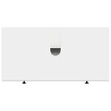 Bathroom Sink Cabinet EDE White 82 x 41x 59 cm Engineered Wood 895915