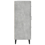 Sideboard Concrete Grey 69.5x34x90 cm Engineered Wood 812235