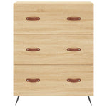 Highboard Sonoma Oak 69.5x34x180 cm Engineered Wood 3189352