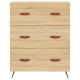 Highboard Sonoma Oak 69.5x34x180 cm Engineered Wood 3189352