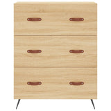 Highboard Sonoma Oak 69.5x34x180 cm Engineered Wood 3198380