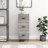 Sideboard Grey Sonoma 34.5x34x90 cm Engineered Wood 828578