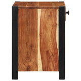 Bedside Cabinet 2 pcs Brown 40 x 35 x 50 cm Solid acacia wood 4019635