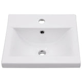 5 Piece Bathroom Furniture Set Concrete Grey Engineered Wood 3324885