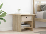 Bedside Table 2 pcs Sonoma Oak 41 x 40 x 45 cm Engineered Wood 8000441