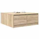Coffee Table with Drawers Sonoma Oak 100x100x40 cm 3328401