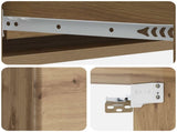Wall-Mounted Side Table Artisan Oak 87.5 x 34.5 x 17 cm 899184